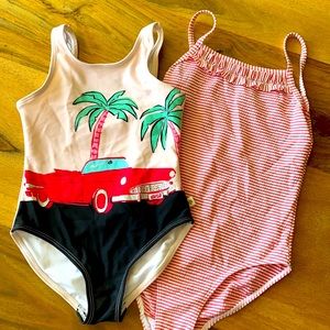 Girls Kate Spade ♠️ size 4 and Petit Bateau size 5